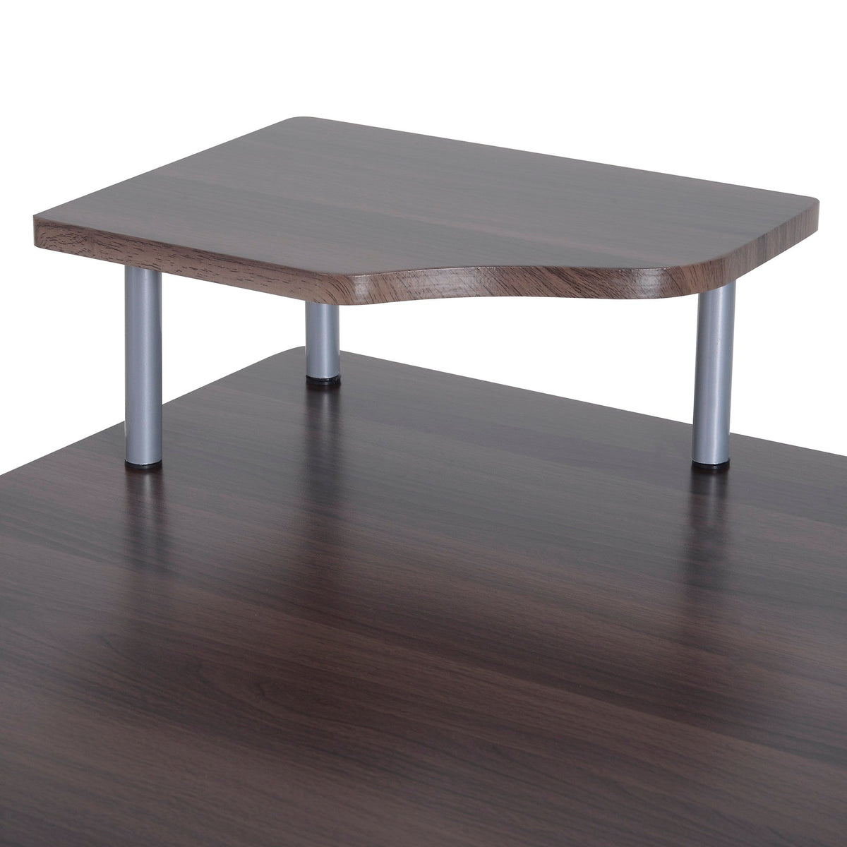 EasyComfort bureau met lades en toetsenbordlade 152x60x88 cm