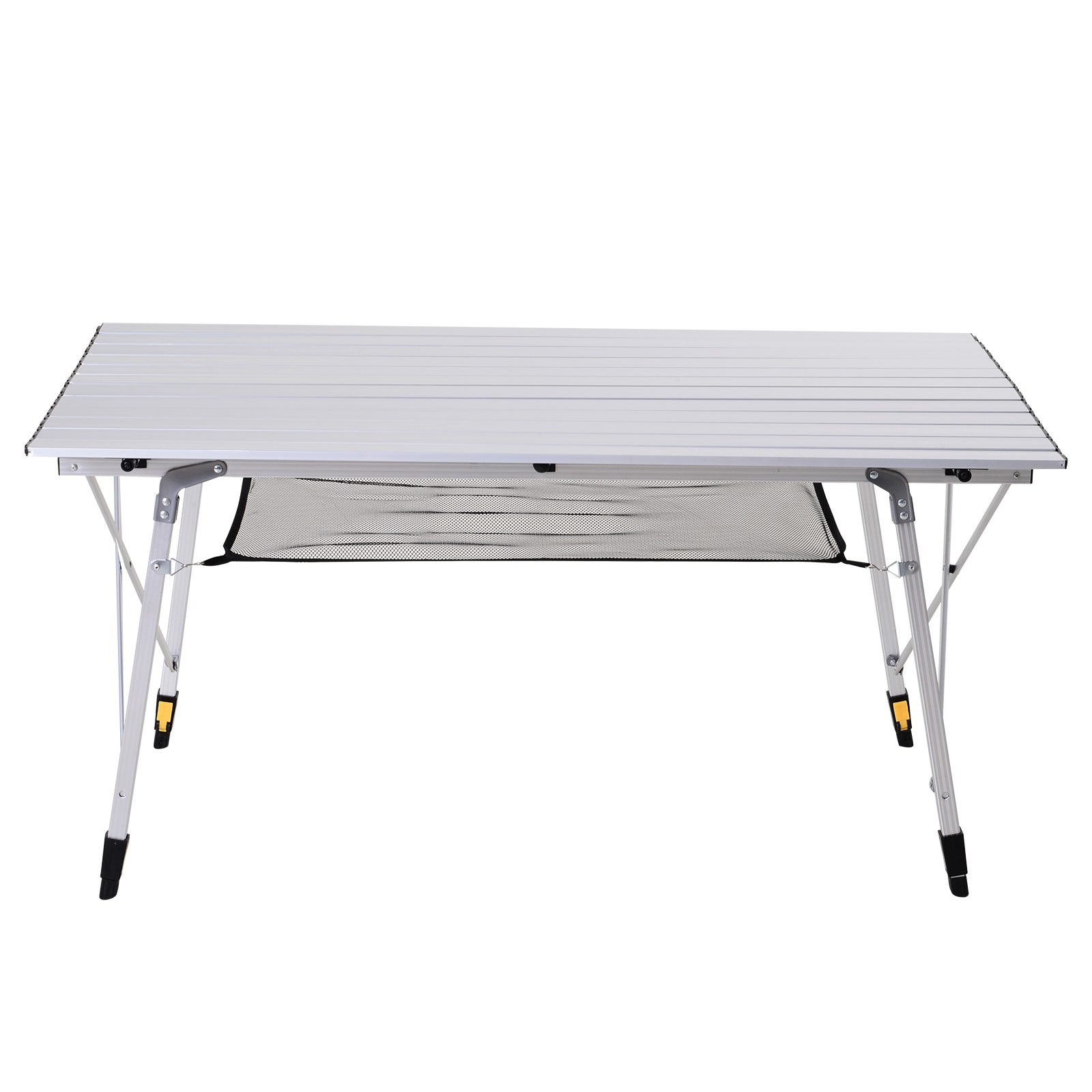 Easycomfort Tavolo da Campeggio Pieghevole Multifunzione in Alluminio with Custodia e Altezza Regolabile Sostiene fino 40 Kg