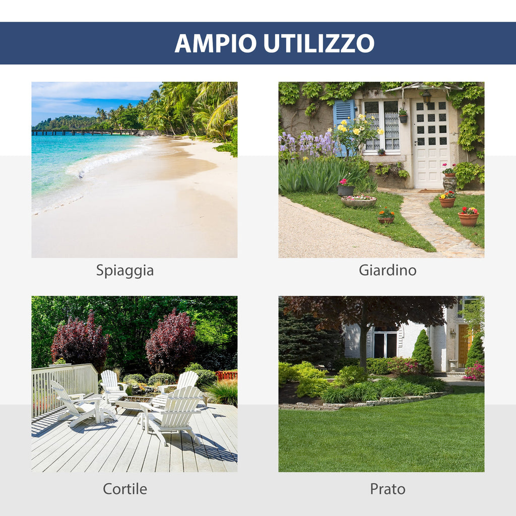 Easycomfort Tenda da Spiaggia Pop Up with 2 Finestre Traforate e Porta Richiudibile, 220x173x120cm Blue e Giallo