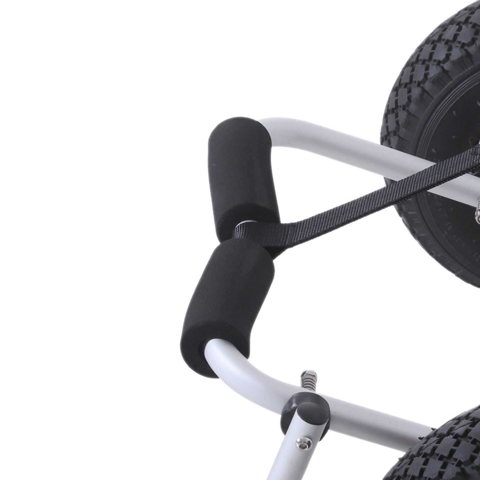Easycomfort Carrello per Kayak Pieghevole Pneumatici 25cm Adatto a Tutte le Superfici