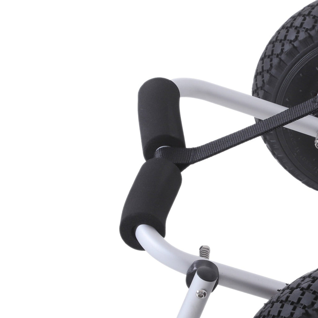 Easycomfort Carrello per Kayak Pieghevole Pneumatici 25cm Adatto a Tutte le Superfici