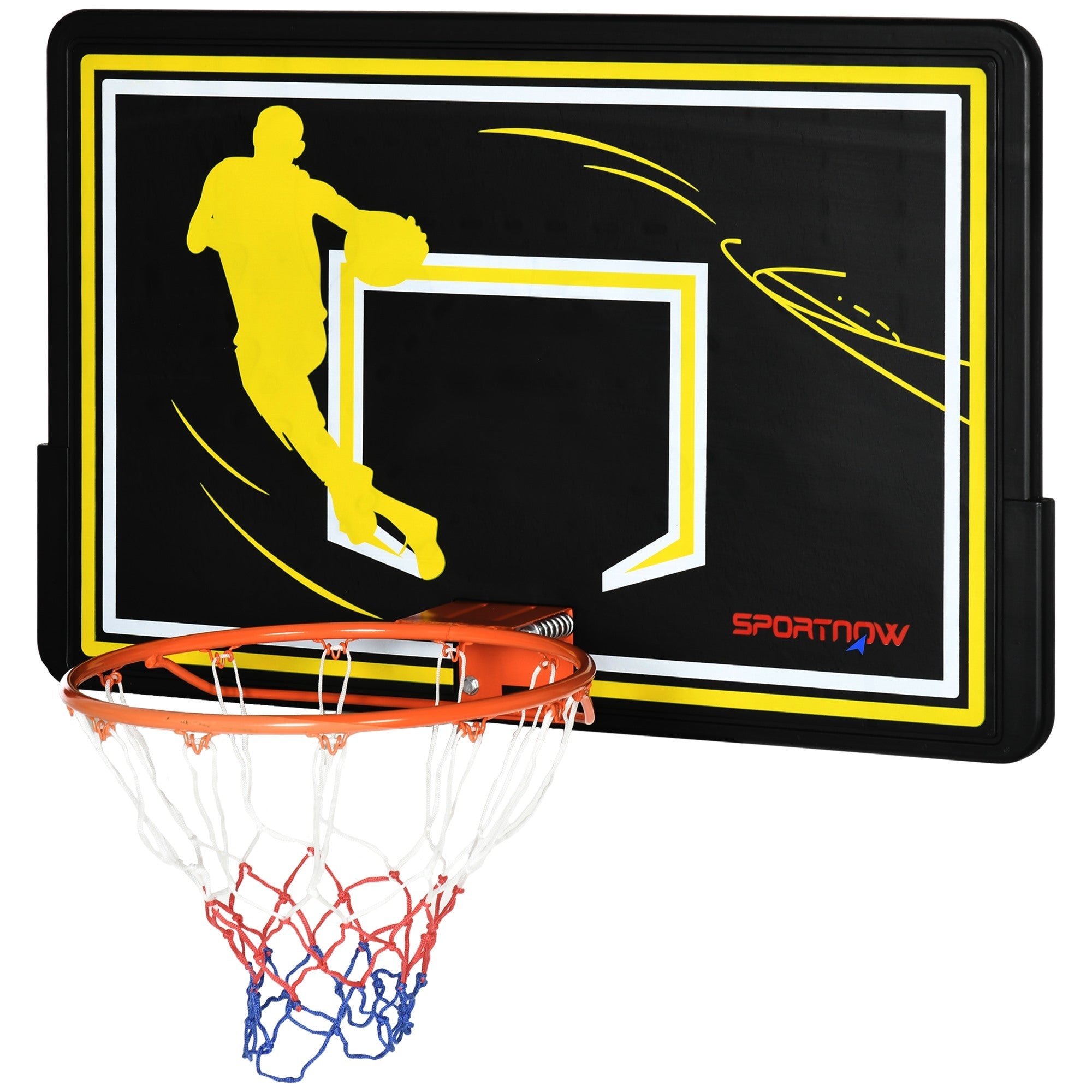 EASYCOMFORT basketbalring staal/PE 110x90x70 cm