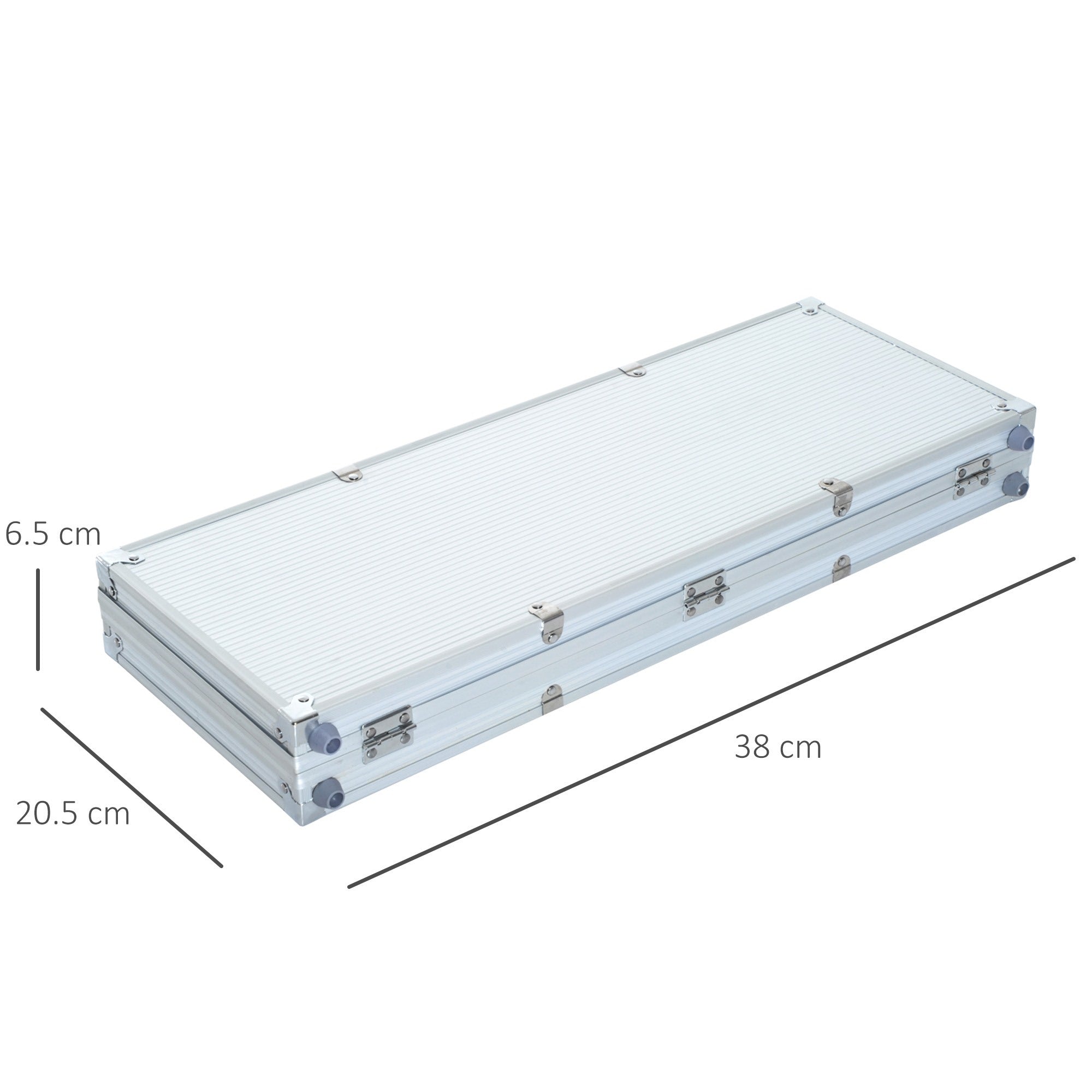 EasyComfort pokerset met aluminium koffer - 300 fiches, 2 kaartspellen