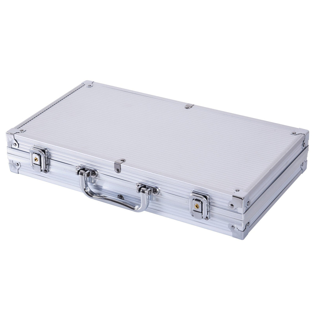 EasyComfort pokerset met aluminium koffer - 300 fiches, 2 kaartspellen