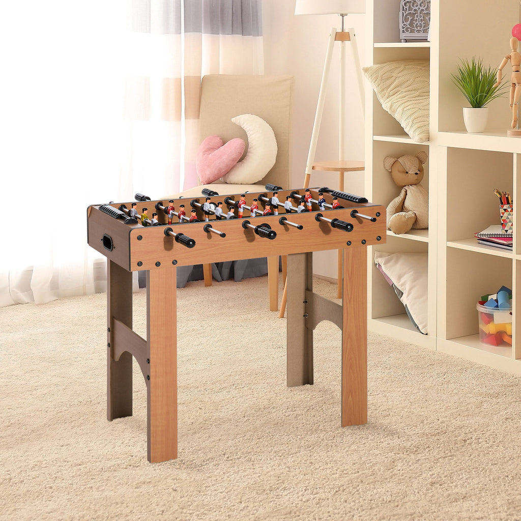 Easycomfort Calcio Balilla Professionale per Bambini e Adulti with Aste in Legno MDF 92x46x78cm
