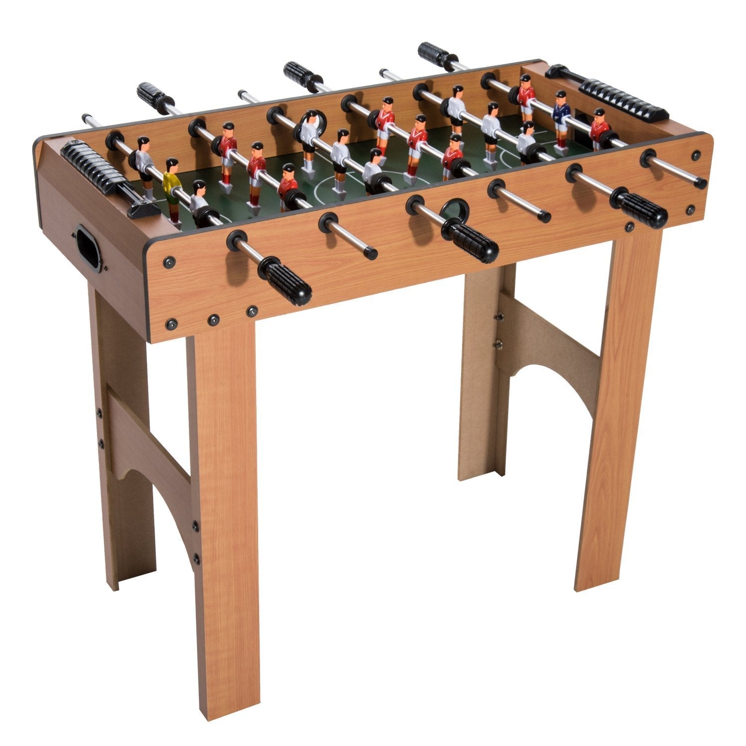 Easycomfort Calcio Balilla Professionale per Bambini e Adulti with Aste in Legno MDF 92x46x78cm