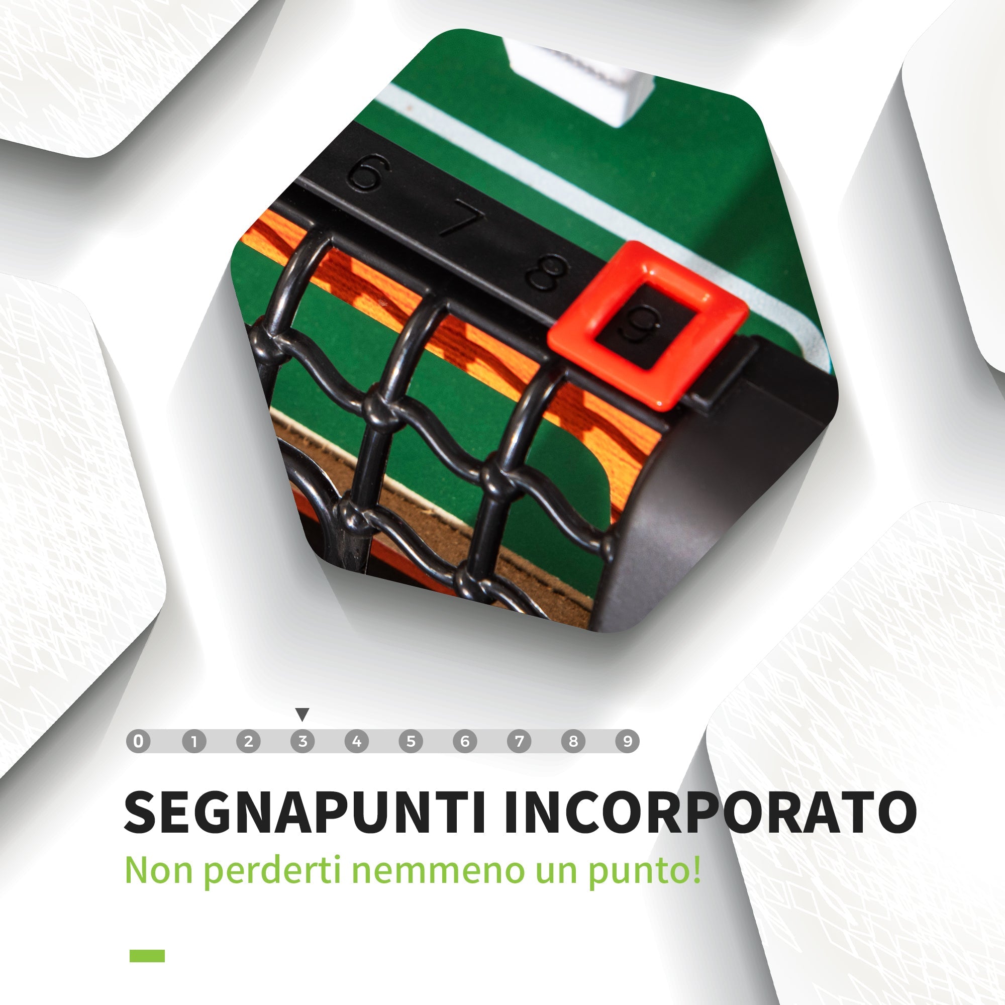 Easycomfort Biliardino Calcio Balilla per Bambini with Manopole Antiscivolo, Segnapunti e Palline, 118x104x69cm
