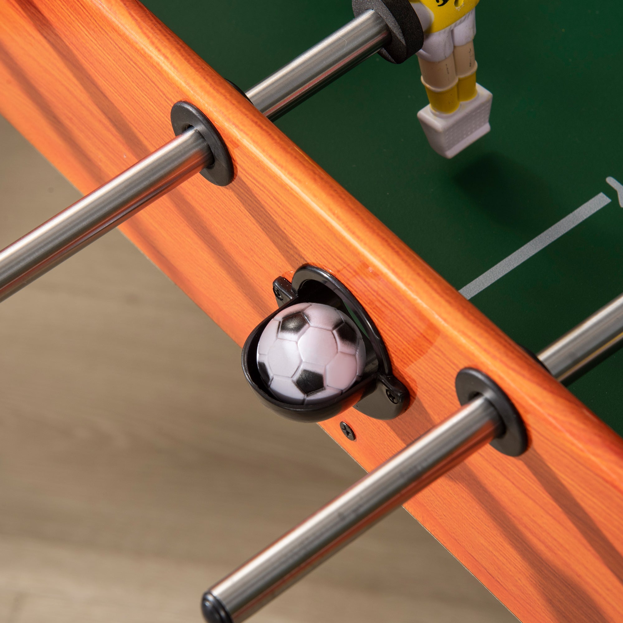 Easycomfort Biliardino Calcio Balilla per Bambini with Manopole Antiscivolo, Segnapunti e Palline, 118x104x69cm