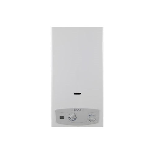 Scaldabagno a camera aperta Baxi ACQUAPROJET+ BLUE 14i Metano Low NOx A7698572 a Tiraggio Naturale