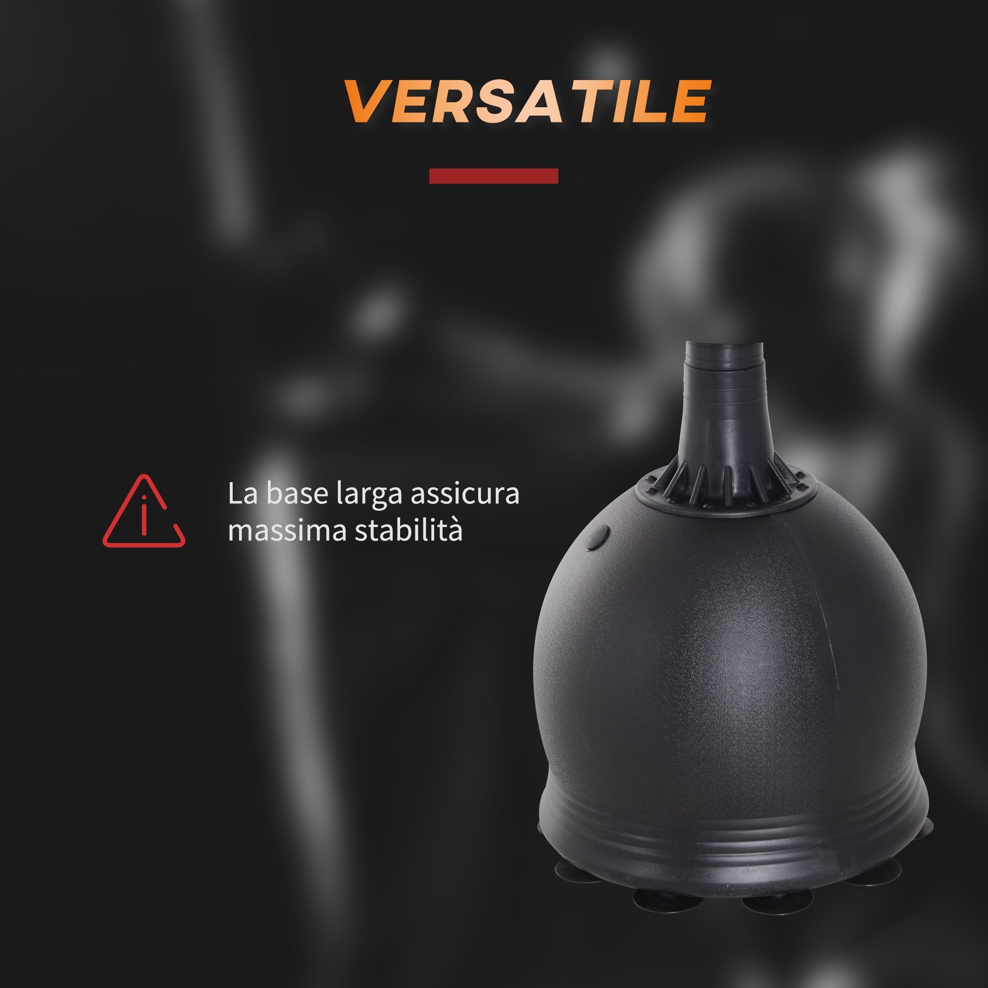 EASYCOMFORT Floor Punching Bag, Punching Bag for Adults and Children, Fit Boxing Martial Arts (50x50x165cm)