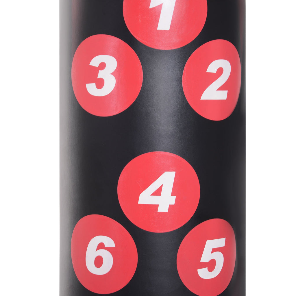 EASYCOMFORT Floor Punching Bag, Punching Bag for Adults and Children, Fit Boxing Martial Arts (50x50x165cm)