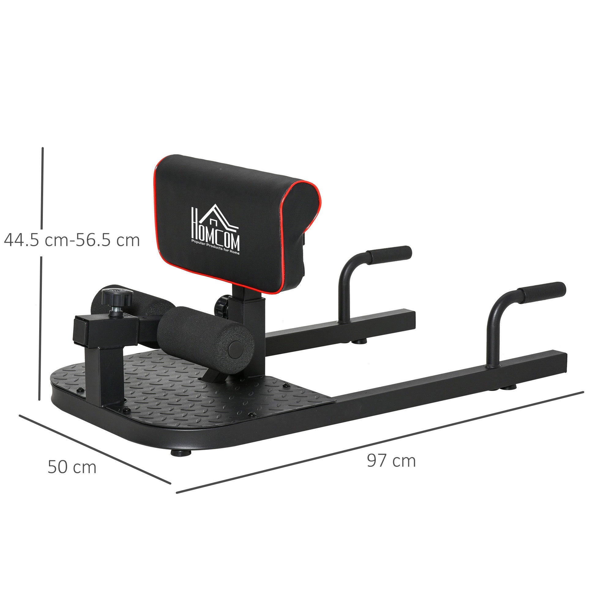 EasyComfort Fitnessbank voor Sissy Squats (staal) – draagkracht 120kg