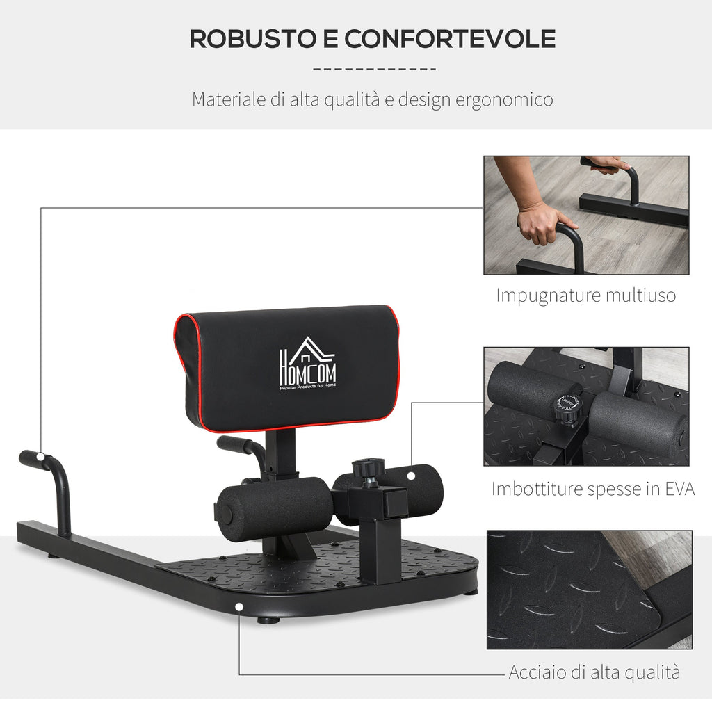 EasyComfort Fitnessbank voor Sissy Squats (staal) – draagkracht 120kg