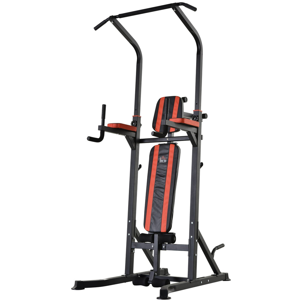 EasyComfort Foldbare multifunctionele trainingstoren met optrekstang