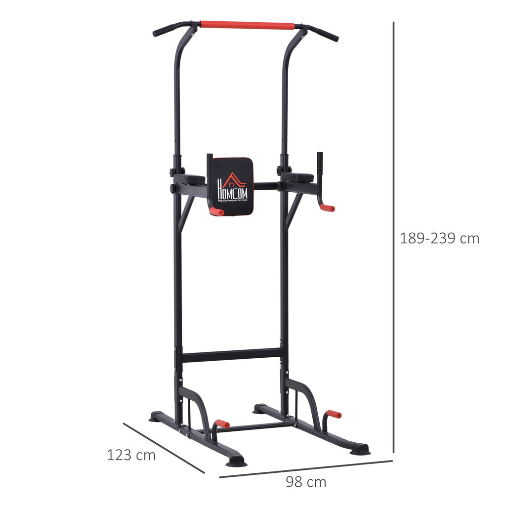 EasyComfort Power Tower multifunctioneel fitnessstation 181-229cm
