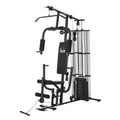 Easycomfort Stazione Fitness Palestra Multifunzione per Allenamento a Casa e Professionale, Acciaio 150x110x210cm black