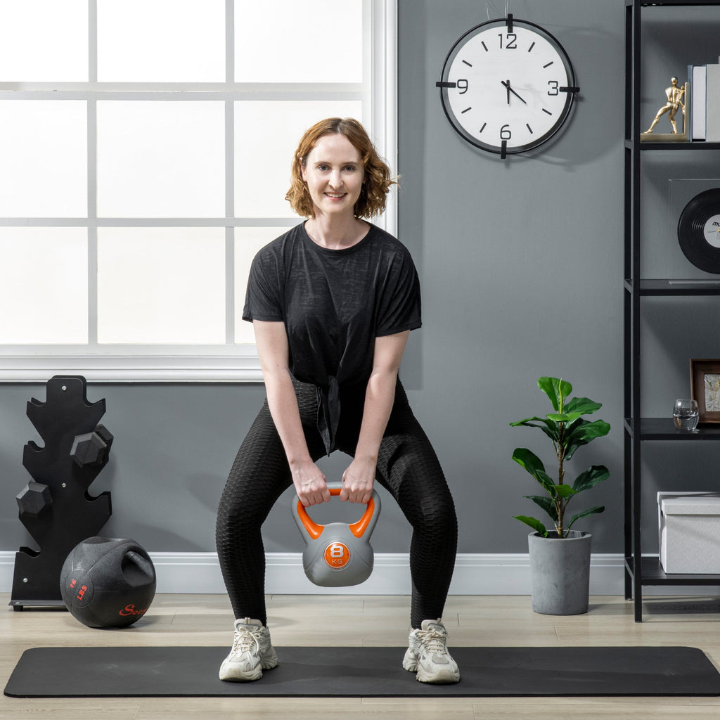 EasyComfort Kettlebell 8 kg - oranje