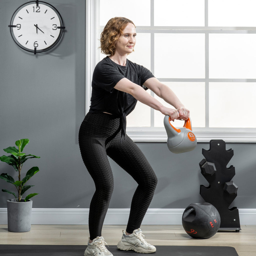EasyComfort Kettlebell 8 kg - oranje