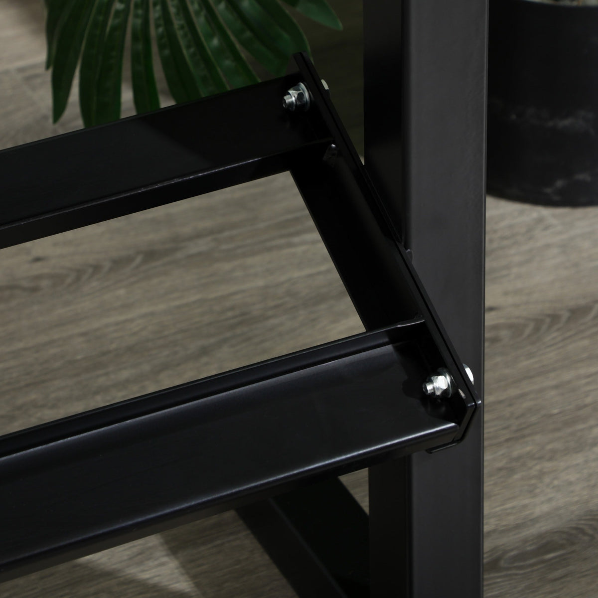 EasyComfort Porta Pesi halterrek met 2 schappen, 270 kg