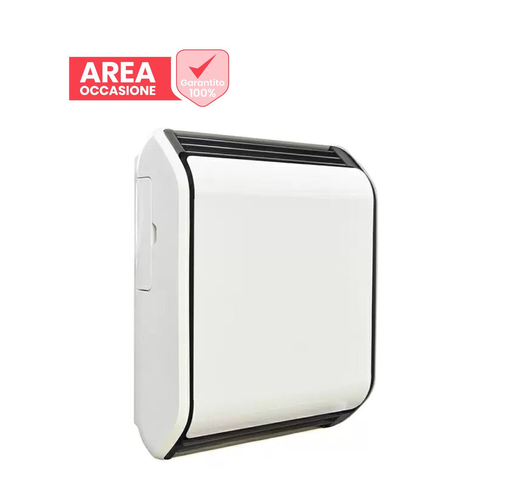 AREA OCCASIONI Radiatore Stufa a Gas Italkero POSTER SP90 white da 7,87 kW Metano o Gpl Completa di Kit Fumi