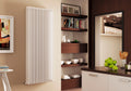 Batteria Completa Radiatore in Acciaio Cordivari ARDESIA 4 Colonne da 3 a 20 Elementi Interasse 1744 mm Altezza 1800 mm with Tappi e Riduzioni Inclusi