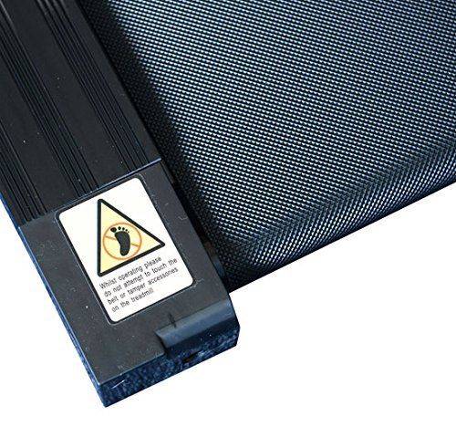 EasyComfort Tapis Roulant Elettrico Pieghevole Salvaspazio e Silenzioso with Velocità Regolabile 1-10km/h e Schermo LCD, per Casa e Ufficio, 500W, black