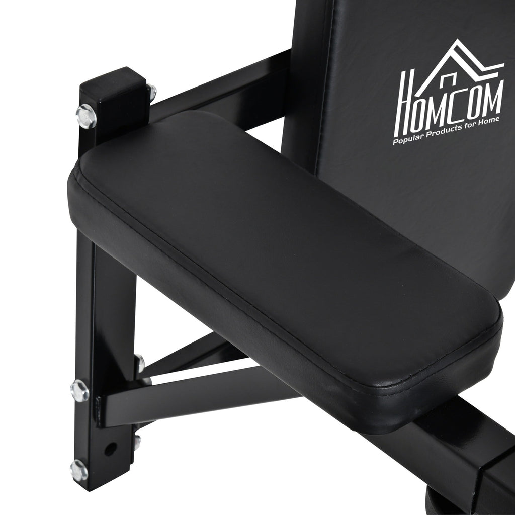 EASYCOMFORT Lifting Support Wall Mounting for Muscle Training Black Steel Pipes