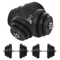 Easycomfort Set Manubri Palestra 40kg (4x5kg, 4x2.5kg, 4x1.5kg), Pesi Palestra with 12 Dischi da 1.5kg, 2.5kg, 5kg, ?25mm, per Allenamento a Casa