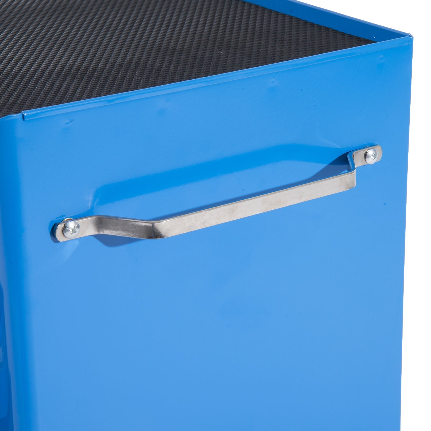 EASYCOMFORT Workshop Tool Trolley with Chest of Drawers Light Blue 61.5 x 33 x 85cm