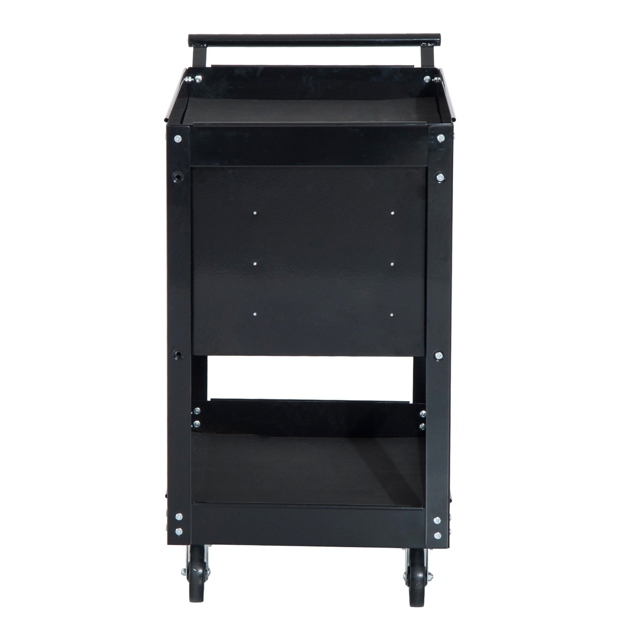EASYCOMFORT Professional Workshop Trolley Sheet Metal Tool Chest, Black, 68 x 46 x 88cm