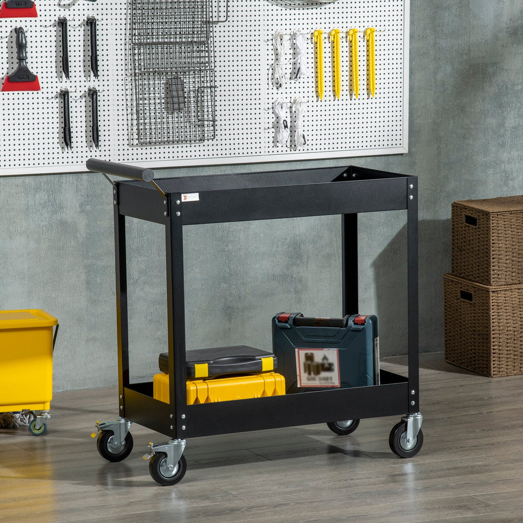 EasyComfort DURHAND Gereedschapskar 2-planken 150 kg 84.5x38x84cm