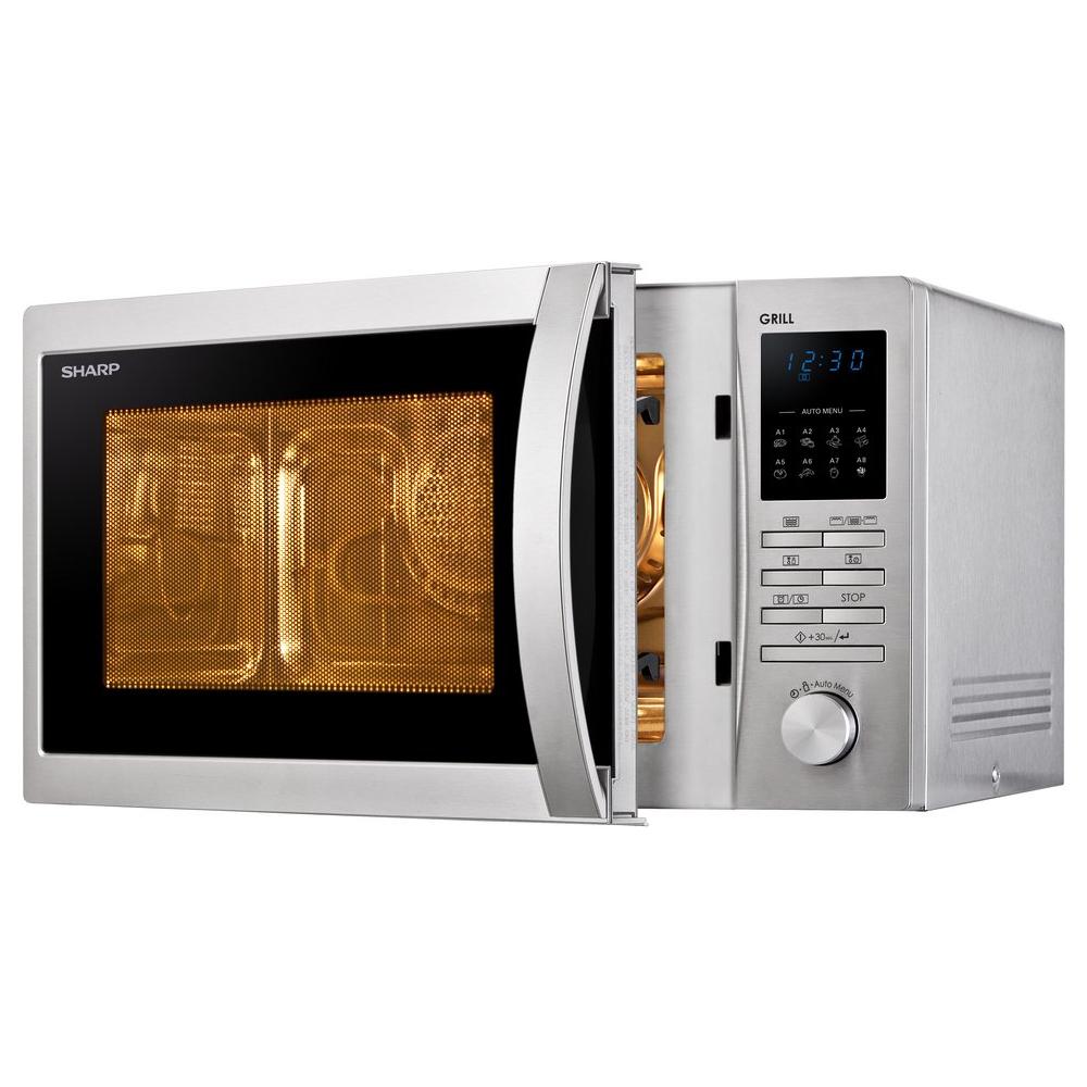 Sharp R722STWE magnetron met grill 25 L