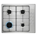 Piano Cottura A Gas Electrolux Serie 300 4 Fuochi Kgs6404Sx Slim Side (L55xP47) Inox