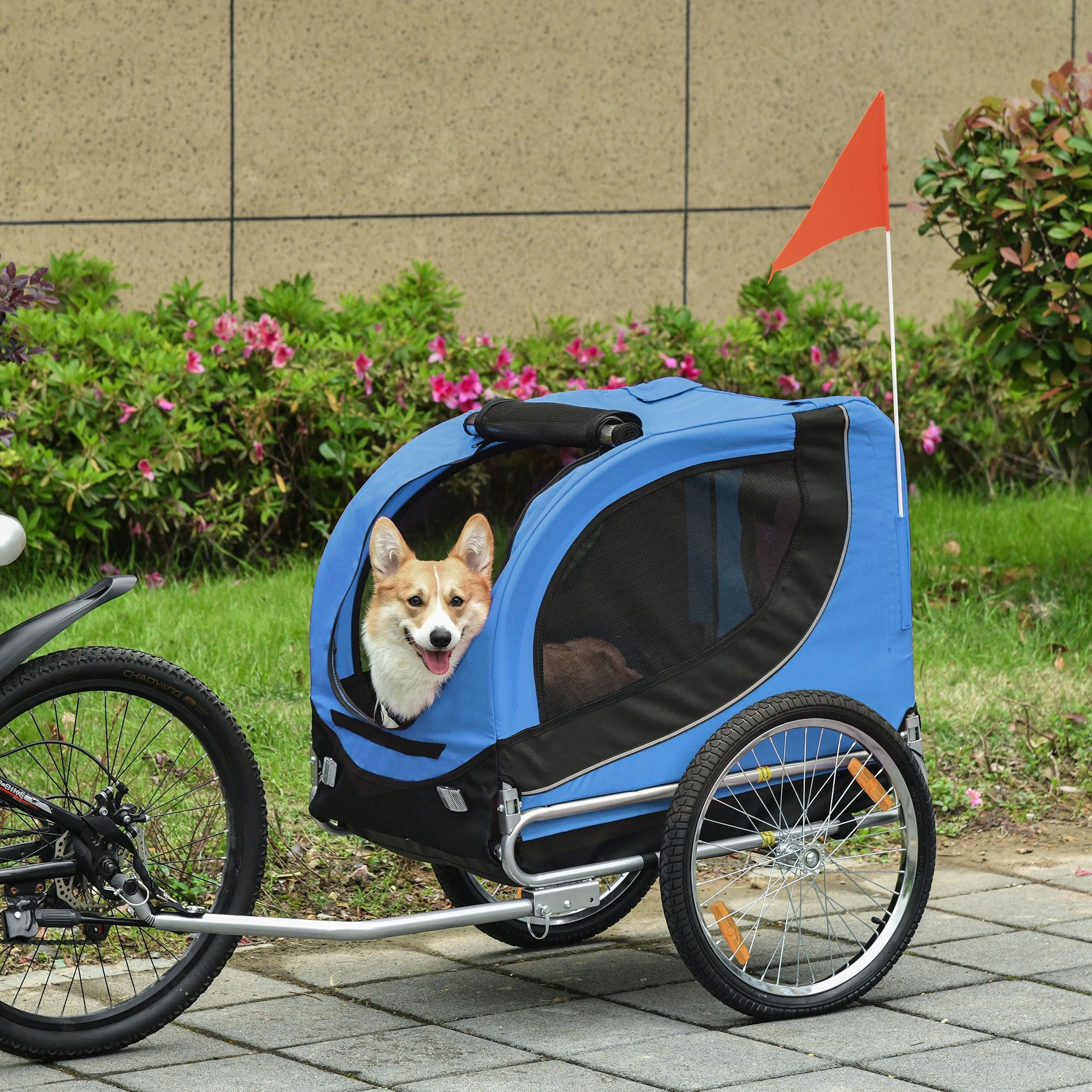 EasyComfort Fietskar voor Honden M, 30 kg (130x73x90 cm)