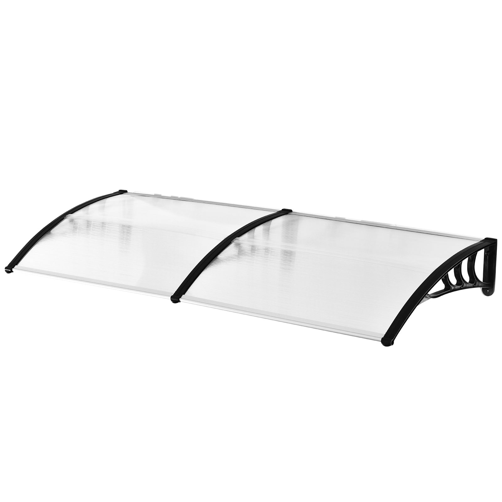 EASYCOMFORT Waterproof Anti-UV Shelter for Door or Window in Polycarbonate 80 x 197 x 23 cm