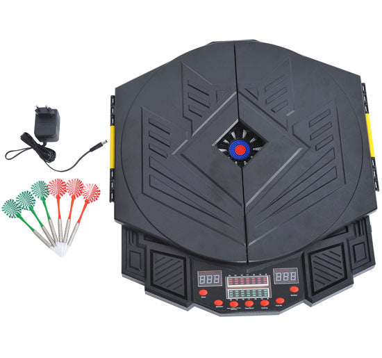 EASYCOMFORT Digital Electronic Dartboard with 12 Darts for 8 Players, 27 Games and 216 Variants