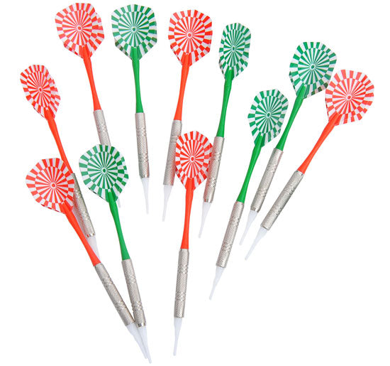 EASYCOMFORT Digital Electronic Dartboard with 12 Darts for 8 Players, 27 Games and 216 Variants