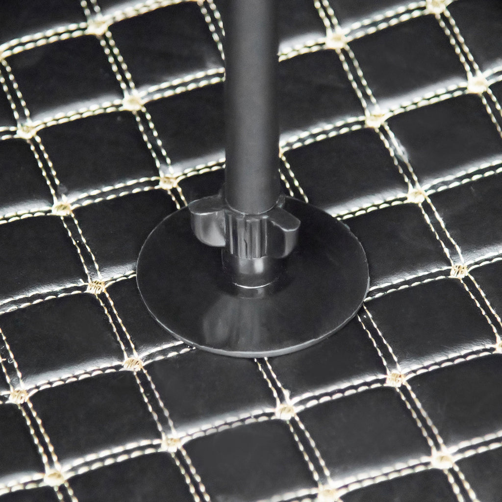 EASYCOMFORT Adjustable Protection Grille for Pets Suitable for Every Car Black