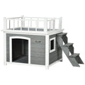 EasyComfort hondenhok met terras 121x77x78 cm