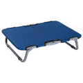 EASYCOMFORT Dog Bed Foldable Raised Bed for Outdoor Indoor 59 × 46 × 15cm