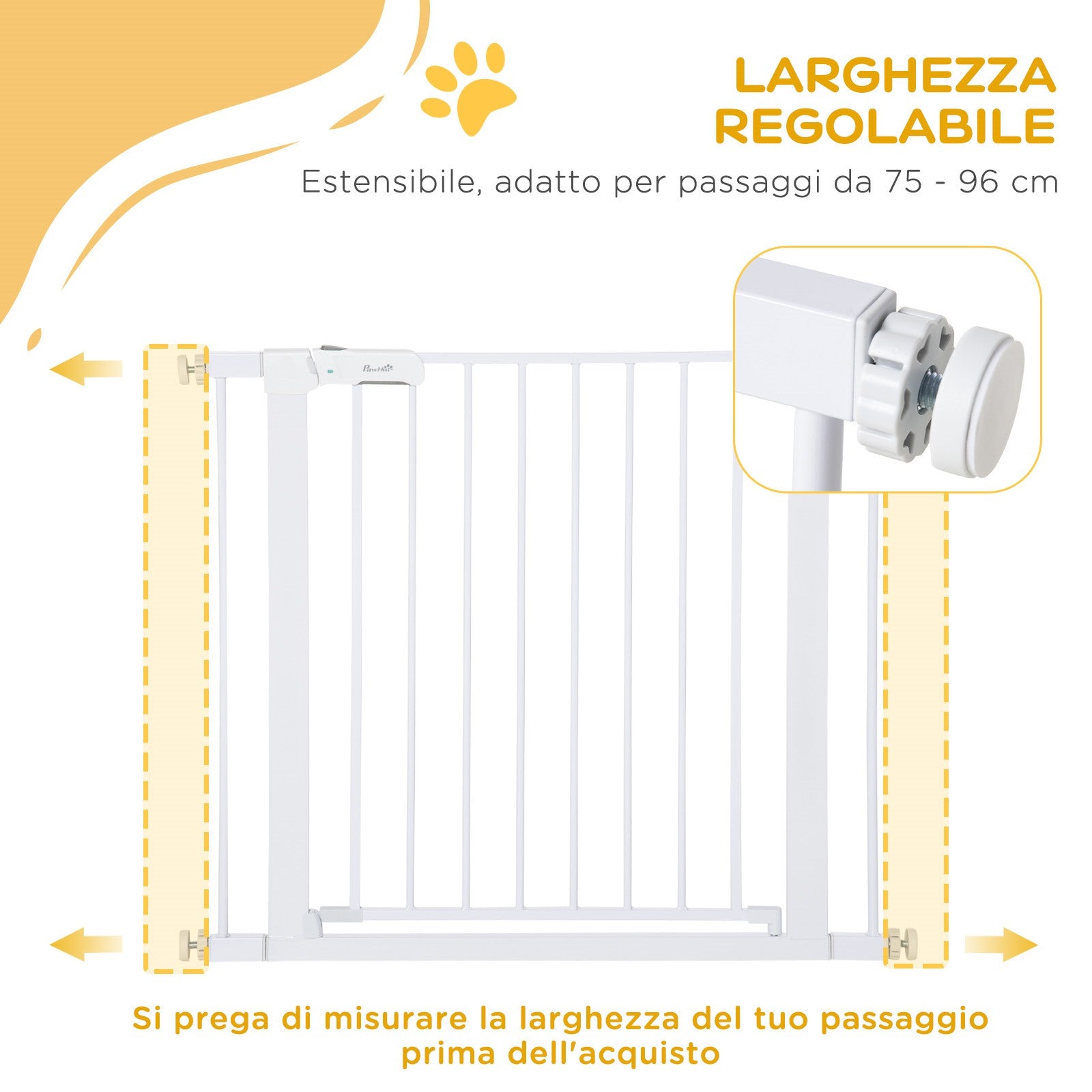 EasyComfort veiligheidshek voor huisdieren 75–96 cm