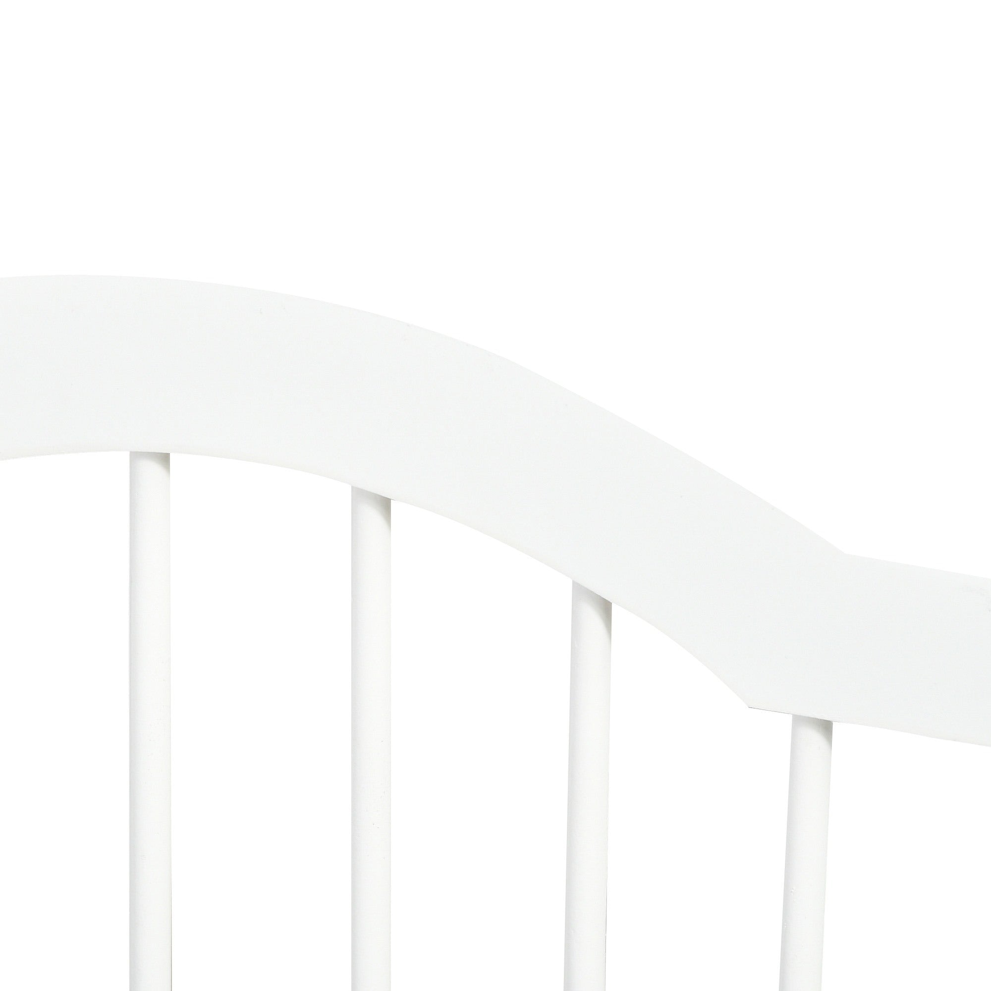 EASYCOMFORT Folding Dog Gate with 3 Sections in Wood, 154.5x29.5x61cm, White
