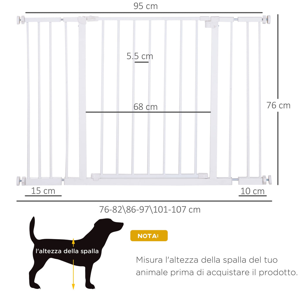 EasyComfort Safety deurhekje uittrekbaar 72–107 cm