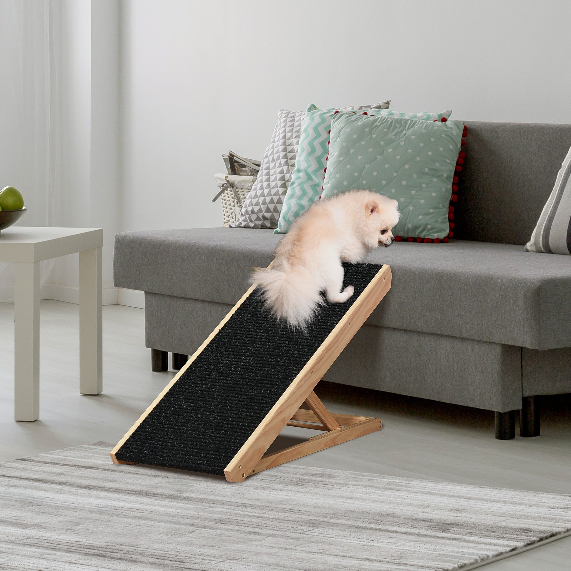 EasyComfort loopplank voor honden en katten tot 75kg, inklapbaar en verstelbaar
