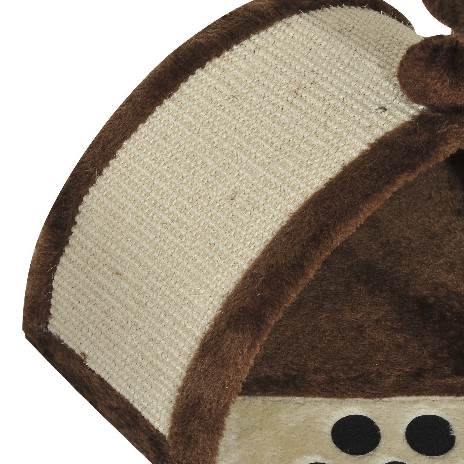 EASYCOMFORT Cat Tree, brown, 36x36x44cm