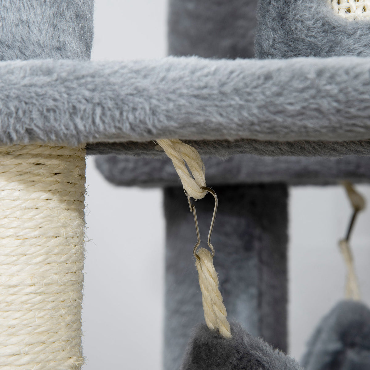 EASYCOMFORT Krabpaal voor katten 48x48x140 cm