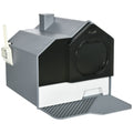 EASYCOMFORT Closed Cat Litter Box with Removable Tray, Mat and Shovel Included, 47x45x42cm, Gray