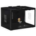 EasyComfort terrarium voor reptielen 60x40x40.5 cm zwart