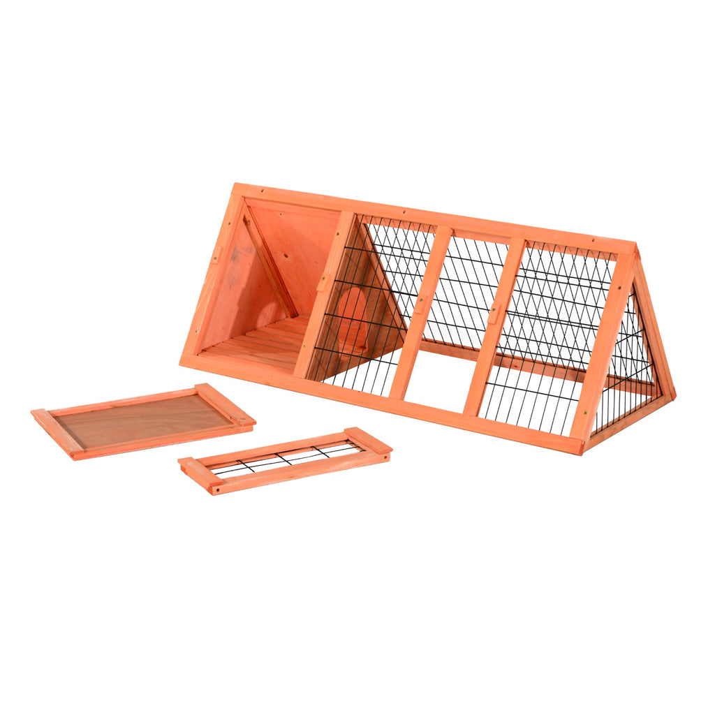 EasyComfort Rabbitkooi vurenhout 118x50x45 cm