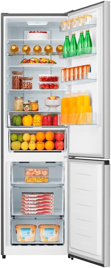 Hisense RB440N4ACD koel-vriescombinatie 336 l inox